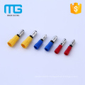 High quality PVC electrical terminal insulated bullet male disconnects with ROHS